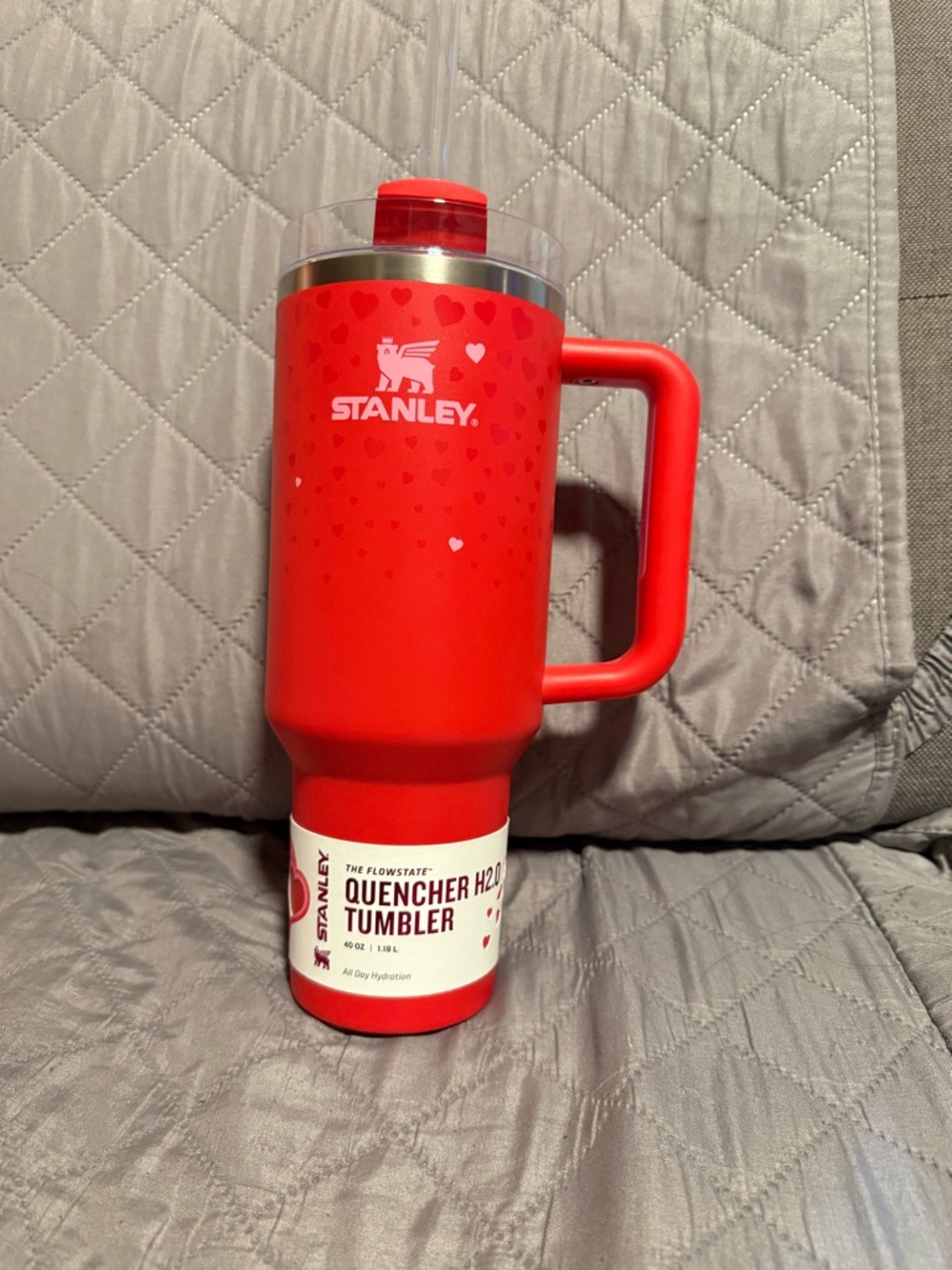 Valentines Stanley Red Tumbler